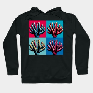 Pop Finger Coral - Cool Underwater Hoodie